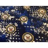 Navy Geo Abstract By the 1/4 Yard