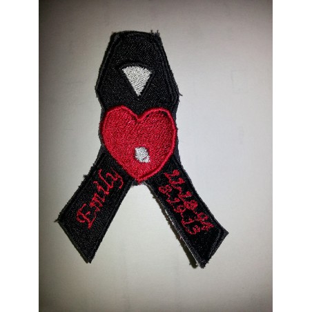 In Memory Ribbon Emily Patch