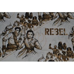 Star wars Rebel sold by the 1/4 yard