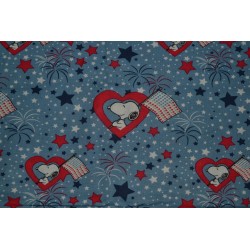 Snoopy hearts 4th of July...