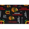 Chicago Blackhawks sold by the 1/4 yard