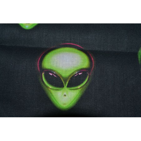 Green Alien sold by the 1/4 yard