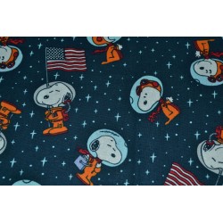 Astronaut Snoopy sold by the 1/4 yard