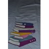 Literary Purple Boarder Sold by the 1/4 yard