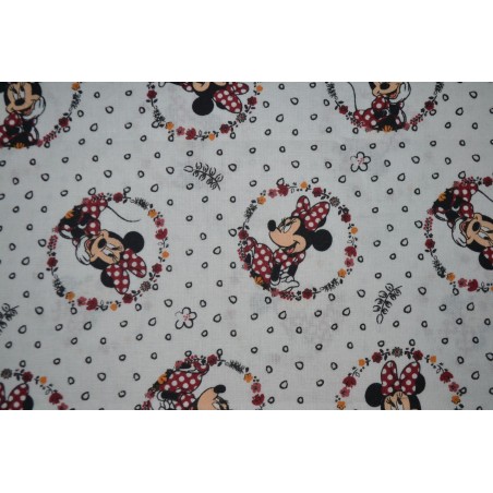 Minnie Mouse Badges Sold by the 1/4 yard