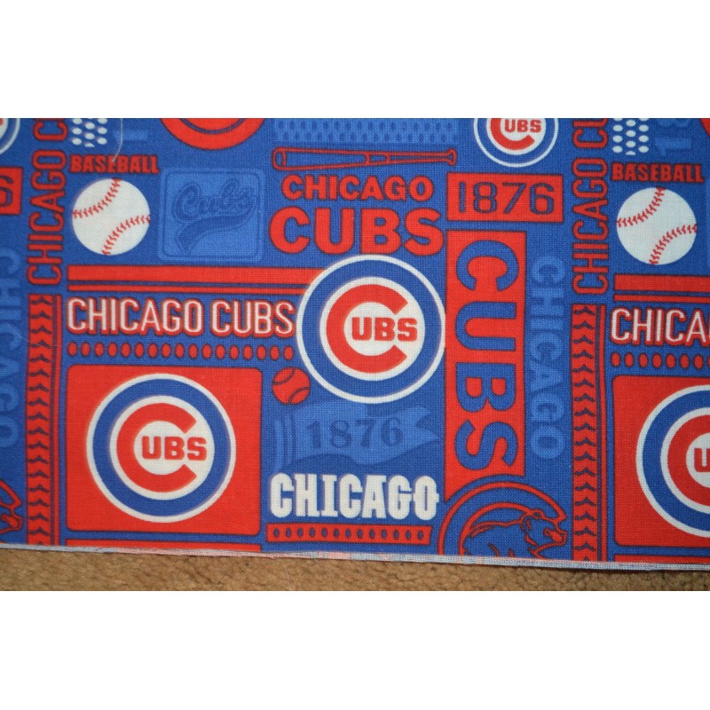 Chicago Cubs  Sold by the 1/4 yard