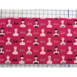 Barbie Bust fabric by the 1/4 yard